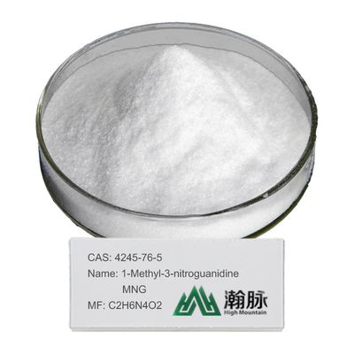 ความบริสุทธิ์ขั้นต่ำ 99% Methylnitroguanidine Methyl Nitroguanidine Cas 4245-76-5