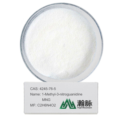 99% Min Methylnnitroguanidine Methyl Nitroguanidine ผงสีขาว CAS 4245-76-5