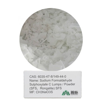 SFS/Rongalite Agent Bleaching Sodium Formaldehyde Sulphoxylate CAS 149-44-0 เกรดอุตสาหกรรมและห้องปฏิบัติการ (6035-47-8)