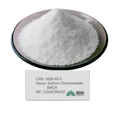 โซเดียมโมโนคลอโรเอเซเทต C2H2ClNaO2 สูตรล่วงหน้าที่มีประสิทธิภาพสําหรับ Carboxymethyl Cellulose adhesive และ Pharma