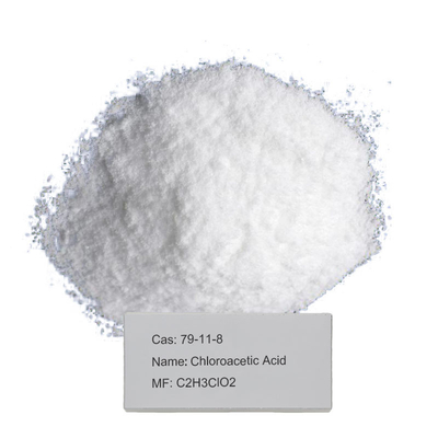 C2H3O2Cl โมโนคลอโรเอเซติกแอซิด CAS 79-11-8 สําหรับสารกลางทางเคมีที่ใช้ในการผลิต CMC และ Glycine