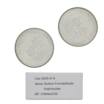 ผลข้างเคียงของอาหาร Rongalite โซเดียมฟอร์มาลดีไฮด์ Sulfoxylate CAS 6035-47-8