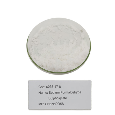 CAS 6035-47-8 98% Rongalite C ยาแก้พิษสำหรับโซเดียมฟอร์มาลดีไฮด์ Sulfoxylate
