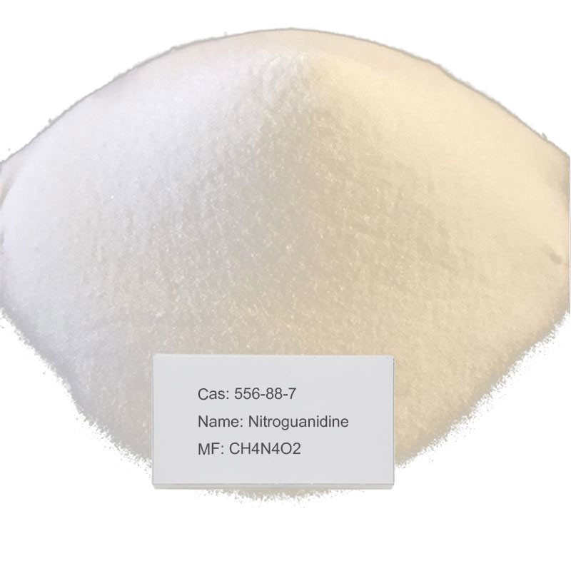 Nitroguanidine เกรดแรก CAS 556-88-7 สำหรับการผลิตสารกำจัดศัตรูพืช