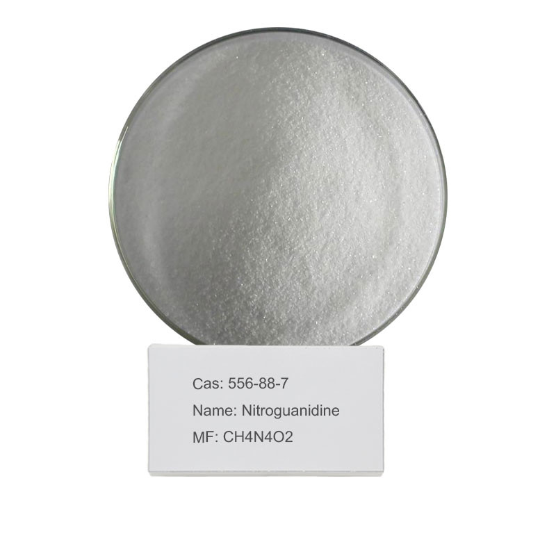 สังเคราะห์ 99% Nitroguanidine บริสุทธิ์ CAS 556-88-7 สำหรับวัตถุดิบเคมี