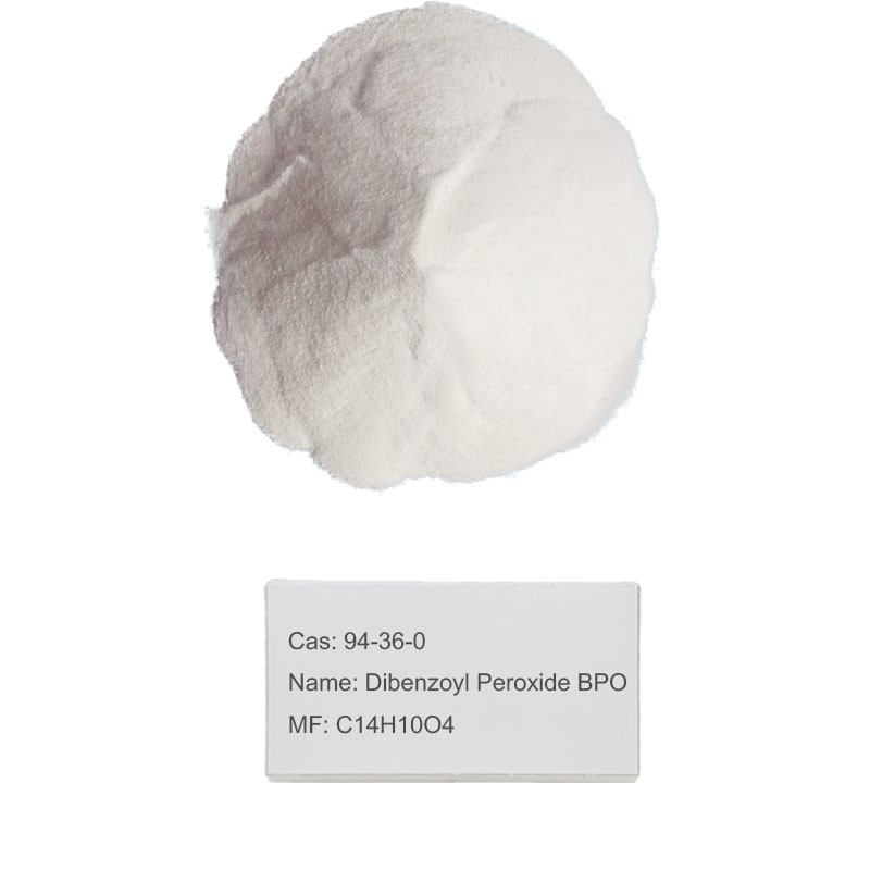 Cas No.94-36-0 Catalyst Tube 50g สีแดง Dibenzoyl Peroxide BPO 94-36-0