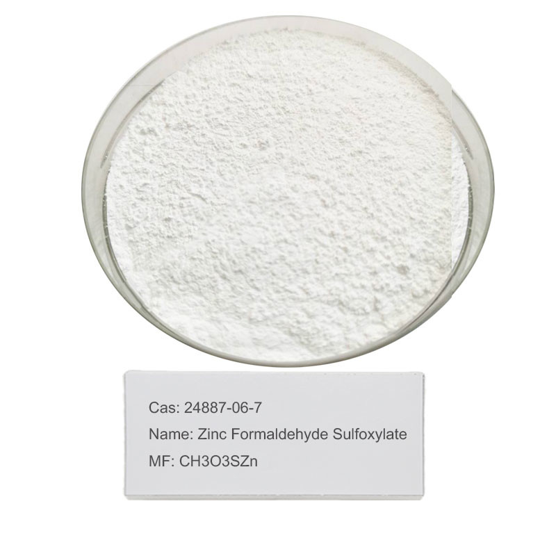ซิงค์ฟอร์มาลดีไฮด์ Sulfoxylate 24887-06-7 CH3O3SZn Zn Rongalite Z Decroline Safolin