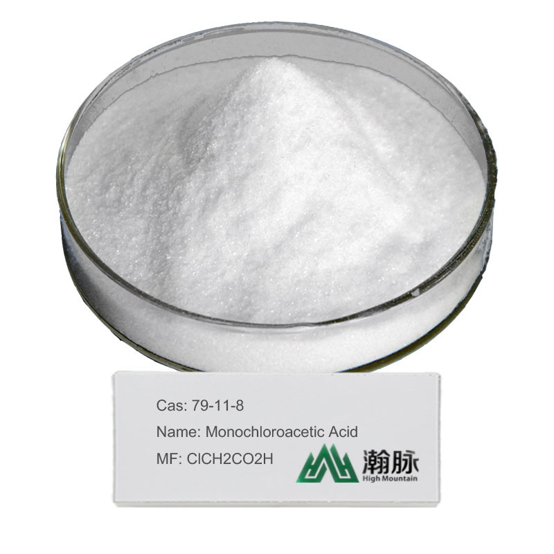 CLCH2COOH Chloroacetic Acid CAS 79-11-8 สําหรับสารกลางอินทรีย์