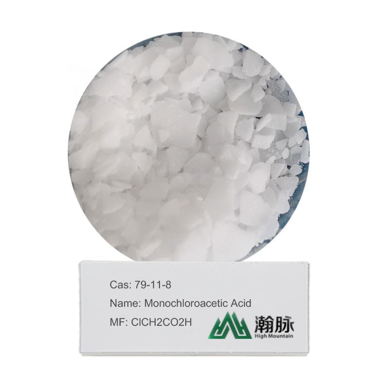 OEM Chloroacetic Acid CAS 79-11-8 สําหรับสารกลางทางอินทรีย์ของกลีซีนสังเคราะห์