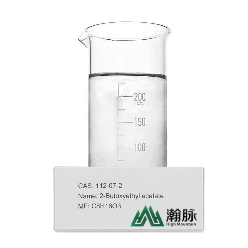 CAS 112-07-2 2-บิวทอกซีเอทิลอะซิเตต C8H16O3 BGA 2-N-บิวทอกซีเอทิลอะซิเตต