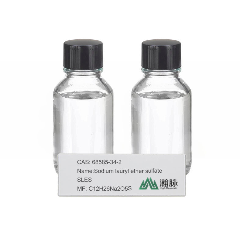 ซัลฟาตโซเดียมลาอริเลเธอร์ CAS 68585-34-2 C12H26Na2O5S SLES AES สารเสริมเคมี