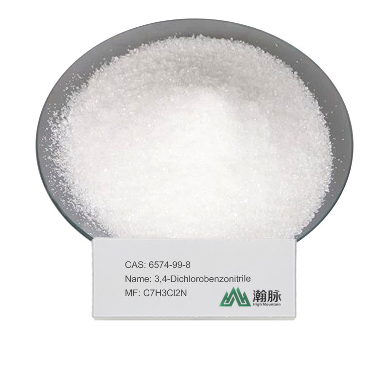 C7H3Cl2N สารกลางทางเคมี สารกลางทางเคมีอินทรีย์ CAS 6574-99-8 3,4-ดิจลอร์เบนโซนิตรีล