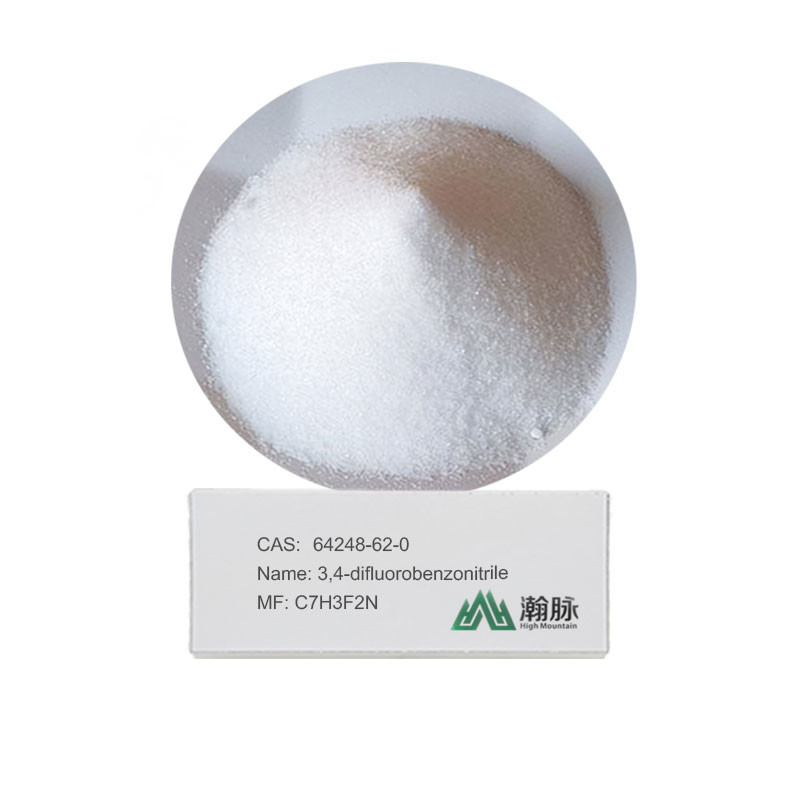 CAS 64248-62-0 3,4-Difluorobenzonitrile C7H3F2N ใช้ในอุตสาหกรรมสารกลางเคมี