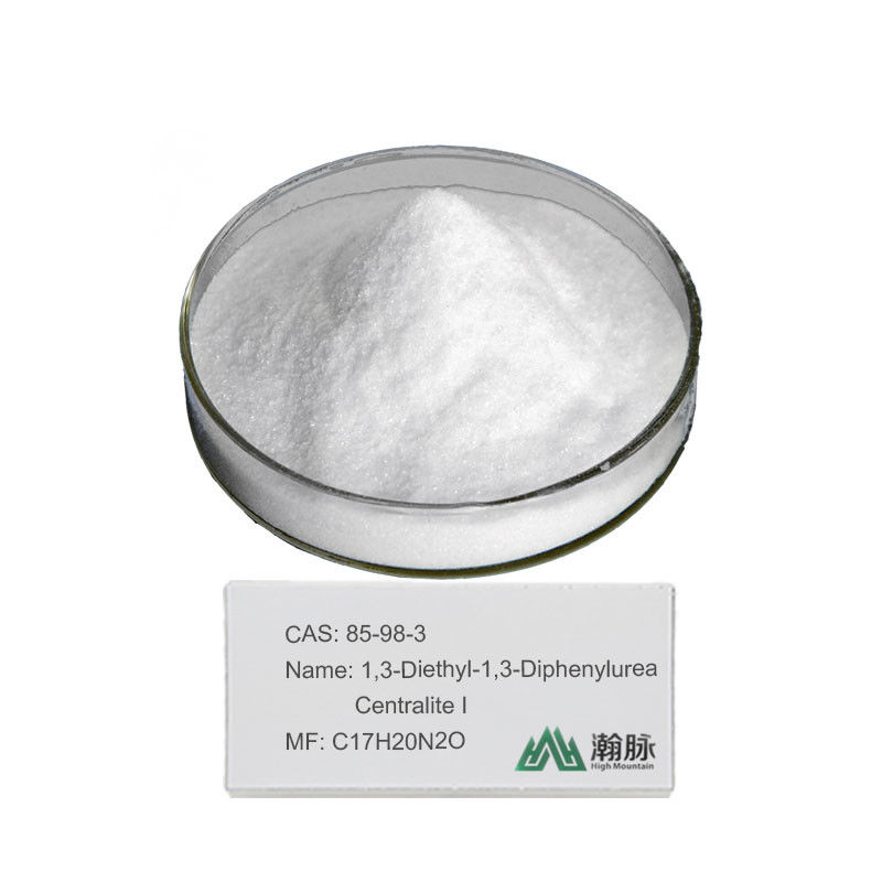 1,3-ไดเอธิล-1,3-ดิเฟนิลูเรีย 85-98-3 C17H20N2O Centralite I สารเสริมทางเคมี