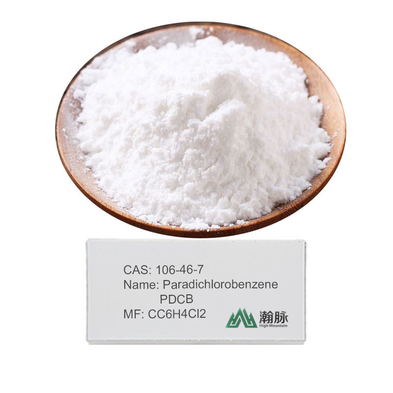 Para Dichlorobenzene C6H4Cl2 99 เปอร์เซ็นต์ความบริสุทธิ์ คริสตัลผงขาวสําหรับการสังเคราะห์เคมี