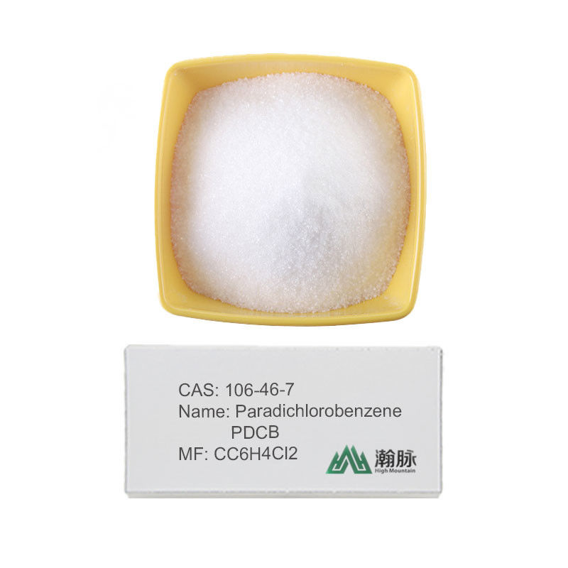 PDCB 1,4-Dichlorobenzene CAS 106-46-7 เกรดอุตสาหกรรมสําหรับการใช้ในสารล้างกลิ่นและยาฆ่าแมลง
