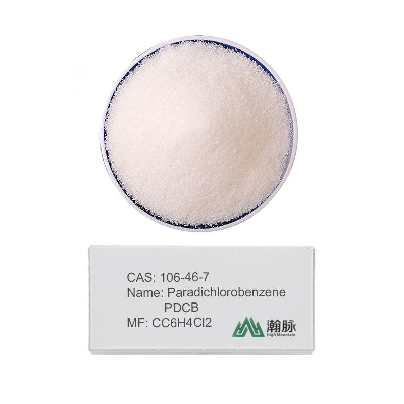 Para Dichlorobenzene 99 เปอร์เซ็นต์ สะอาด CAS 106-46-7 สําหรับการใช้ในยาขับเคลื่อนฝุ่นและเครื่องปรับอากาศ