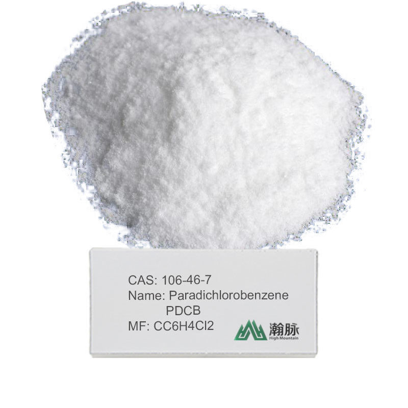 1,4-ดีคลอโรเบนเซน PDCB CAS 106-46-7 สีขาว เคลียสเทลล ซอลิด สําหรับการใช้ในอุตสาหกรรมและห้องปฏิบัติการ