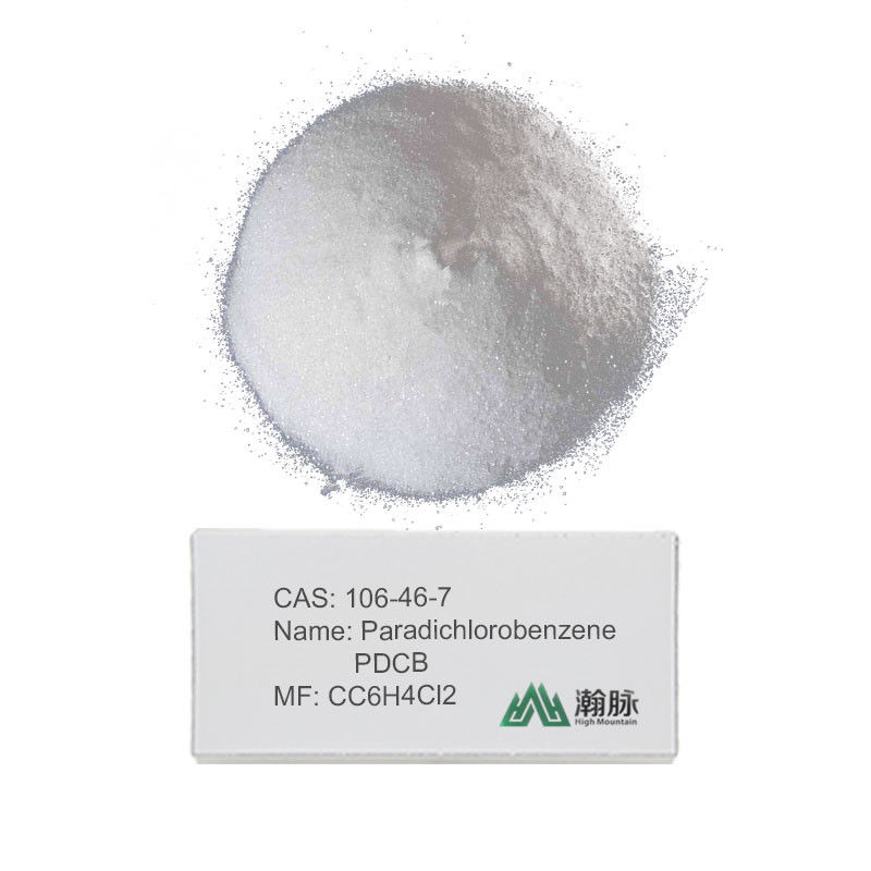 Para Dichlorobenzene CAS 106-46-7 99 เปอร์เซ็นต์บริสุทธิ์สําหรับการผลิต mothball และเครื่องปรับอากาศ