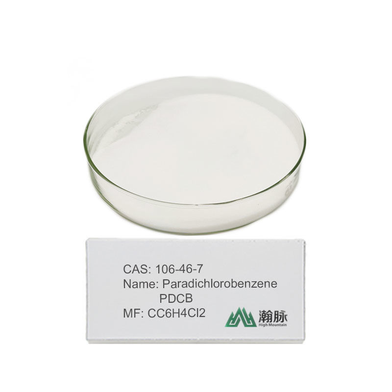 Para Dichlorobenzene CAS 106-46-7 ความบริสุทธิ์ 99 เปอร์เซ็นต์ สําหรับการใช้งานในการควบคุมกลิ่นอุตสาหกรรม