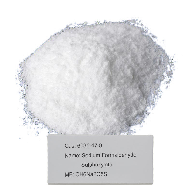 CAS 6035-47-8 Rongalite Lumps โซเดียมฟอร์มาลดีไฮด์ Sulfoxylate Crystalline Powder