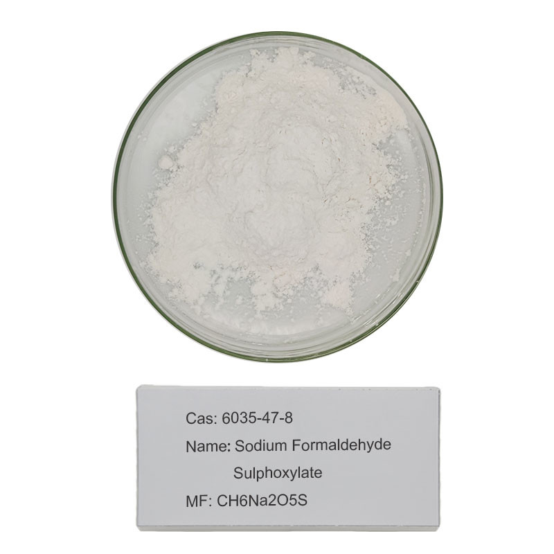 ใช้โดยตรงไม่มีโซเดียมฟอร์มาลดีไฮด์ Sulfoxylate Cas 6035-47-8
