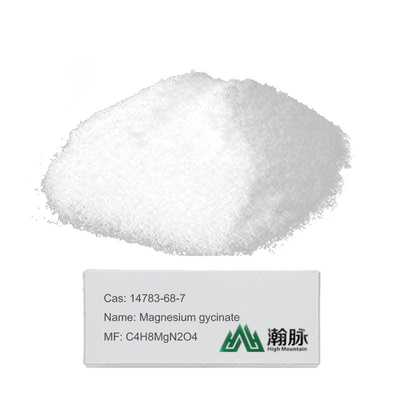 L-แมกนีเซียมแมกนีเซียม Gycinate CAS 14783-68-7 C4H8MgN2O4 Bis (Glycinato-N,O)แมกนีเซียมMg 20%